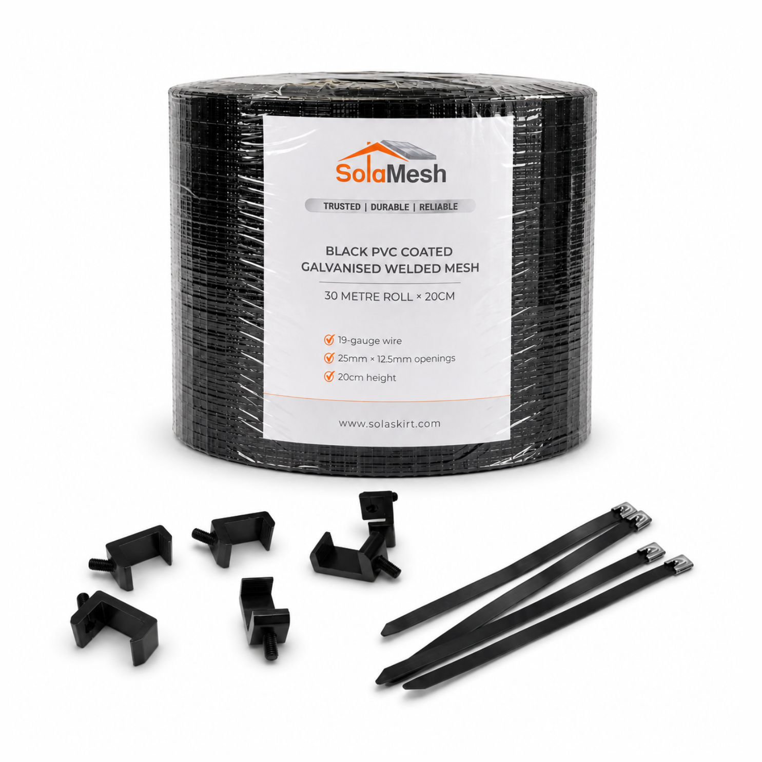 SolaFast Clamp Kit with SolaMesh